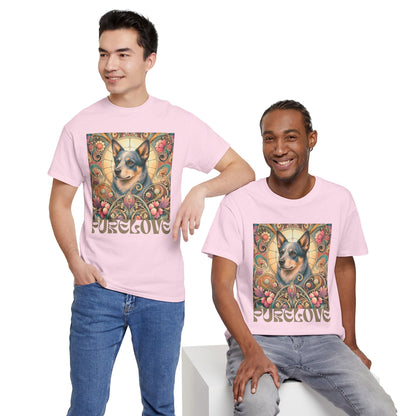 Australian Blue Heeler Vintage Graphic T-Shirt – Unisex Cotton Tee for Dog Lovers