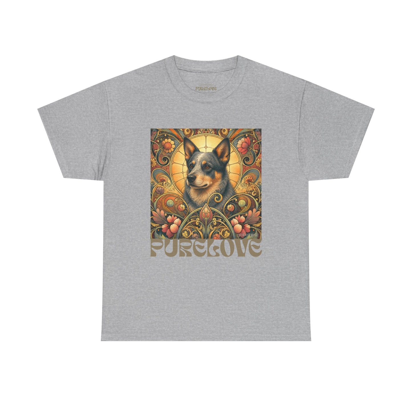Australian Blue Heeler Vintage Graphic T-Shirt – Unisex Cotton Tee for Dog Lovers