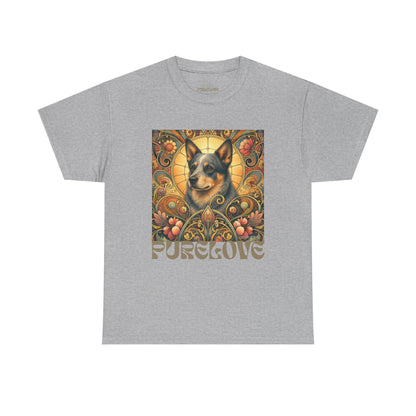 Australian Blue Heeler Vintage Graphic T-Shirt – Unisex Cotton Tee for Dog Lovers