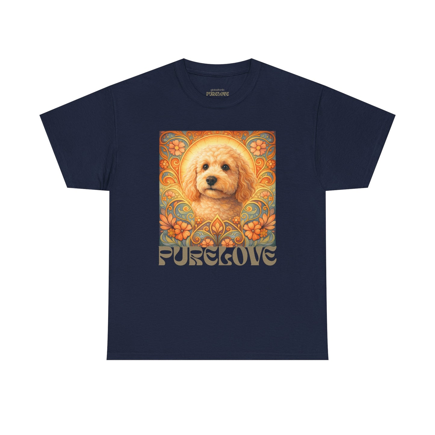 Goldendoodle (Groodle) Vintage Graphic T-Shirt – Unisex Cotton Tee for Dog Lovers