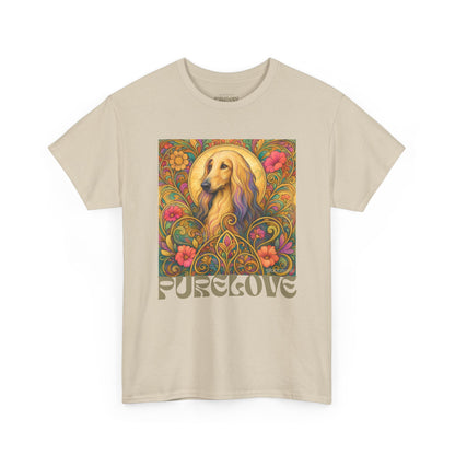 Afghan Vintage Graphic T-Shirt – Unisex Cotton Tee for Dog Lovers