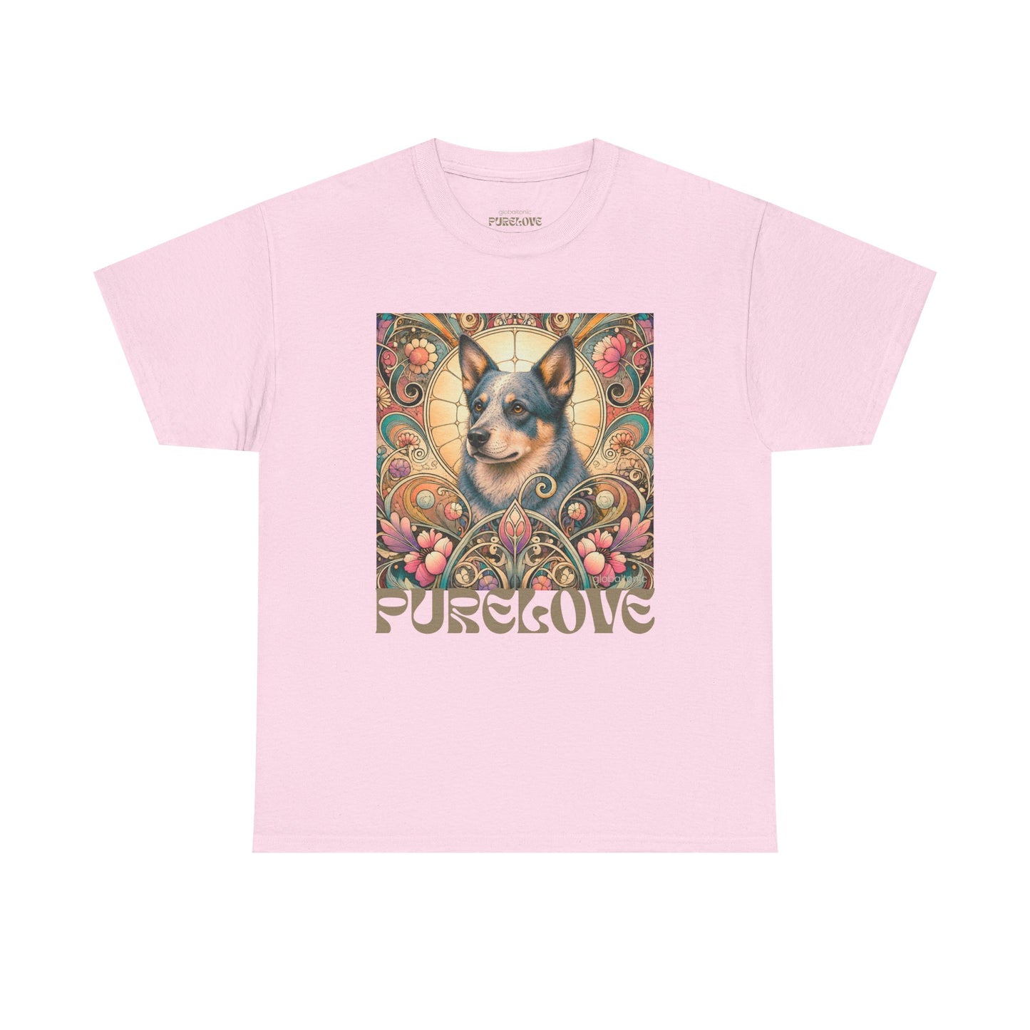 Australian Blue Heeler Vintage Graphic T-Shirt – Unisex Cotton Tee for Dog Lovers