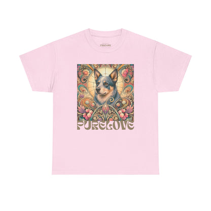 Australian Blue Heeler Vintage Graphic T-Shirt – Unisex Cotton Tee for Dog Lovers