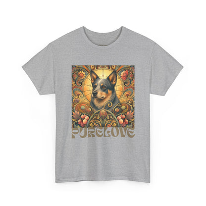 Australian Blue Heeler Vintage Graphic T-Shirt – Unisex Cotton Tee for Dog Lovers