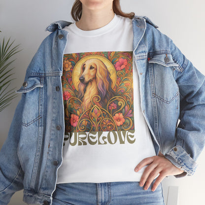 Afghan Vintage Graphic T-Shirt – Unisex Cotton Tee for Dog Lovers