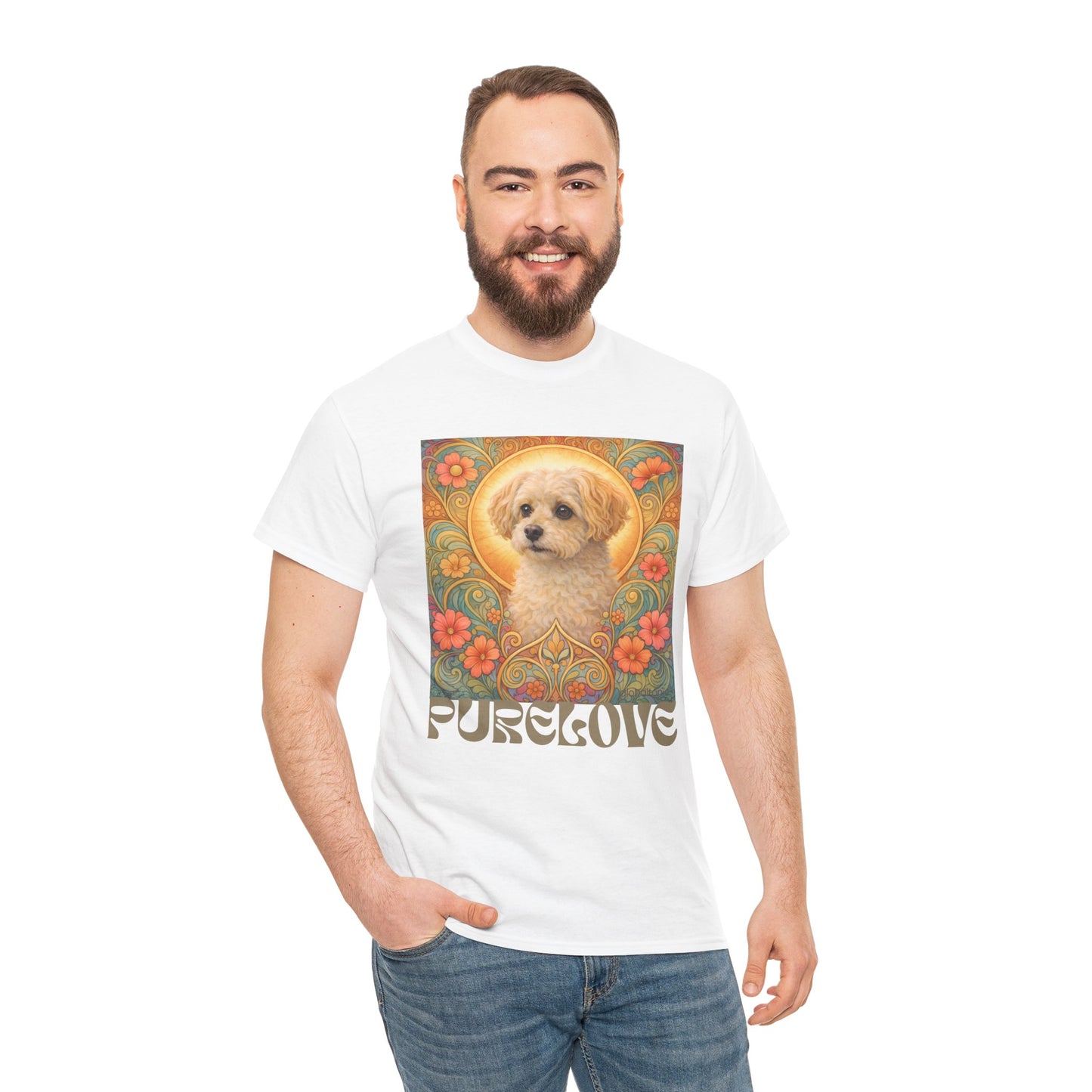 Foxypoo (Foodle) Vintage Graphic T-Shirt – Unisex Cotton Tee for Dog Lovers