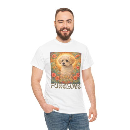 Foxypoo (Foodle) Vintage Graphic T-Shirt – Unisex Cotton Tee for Dog Lovers