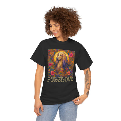 Afghan Vintage Graphic T-Shirt – Unisex Cotton Tee for Dog Lovers