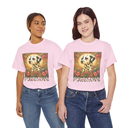 Dalmatian Vintage Graphic T-Shirt – Unisex Cotton Tee for Dog Lovers