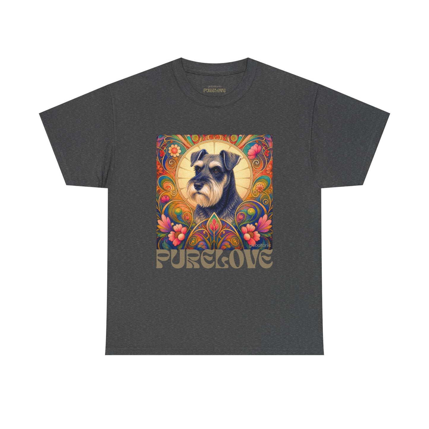 Schnauzer Vintage Graphic T-Shirt – Unisex Cotton Tee for Dog Lovers