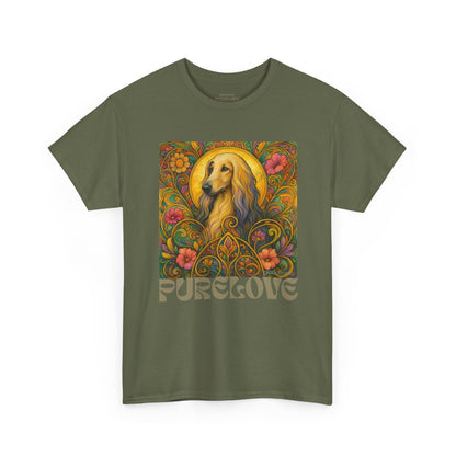 Afghan Vintage Graphic T-Shirt – Unisex Cotton Tee for Dog Lovers