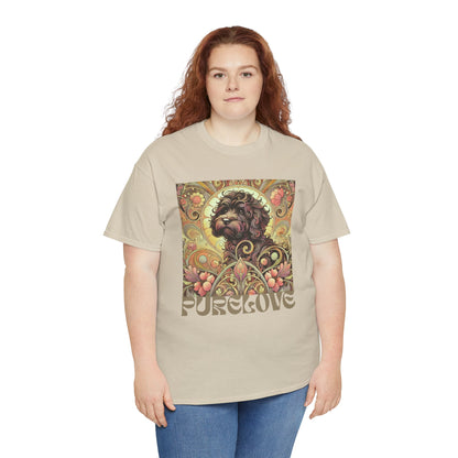 Black Cavapoo (Cavoodle) Vintage Graphic T-Shirt – Unisex Cotton Tee for Dog Lovers