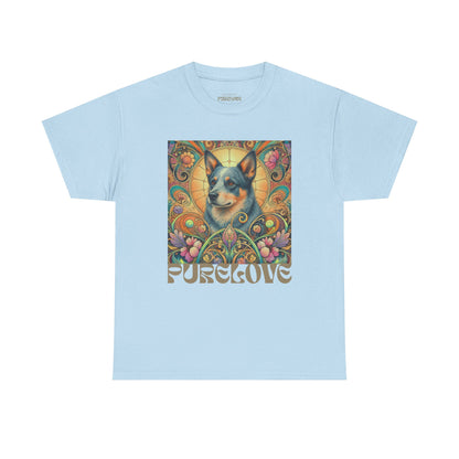 Australian Blue Heeler Vintage Graphic T-Shirt – Unisex Cotton Tee for Dog Lovers