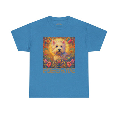 West Highland Terrier (Westie) Vintage Graphic T-Shirt – Unisex Cotton Tee for Dog Lovers