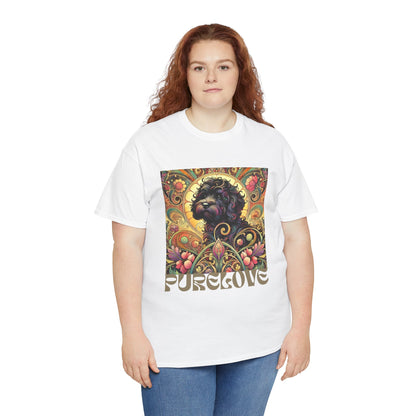 Black Cavapoo (Cavoodle) Vintage Graphic T-Shirt – Unisex Cotton Tee for Dog Lovers