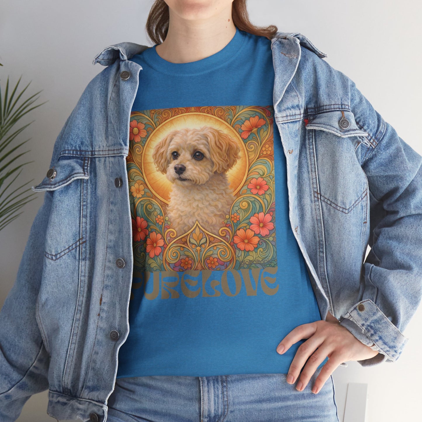 Foxypoo (Foodle) Vintage Graphic T-Shirt – Unisex Cotton Tee for Dog Lovers