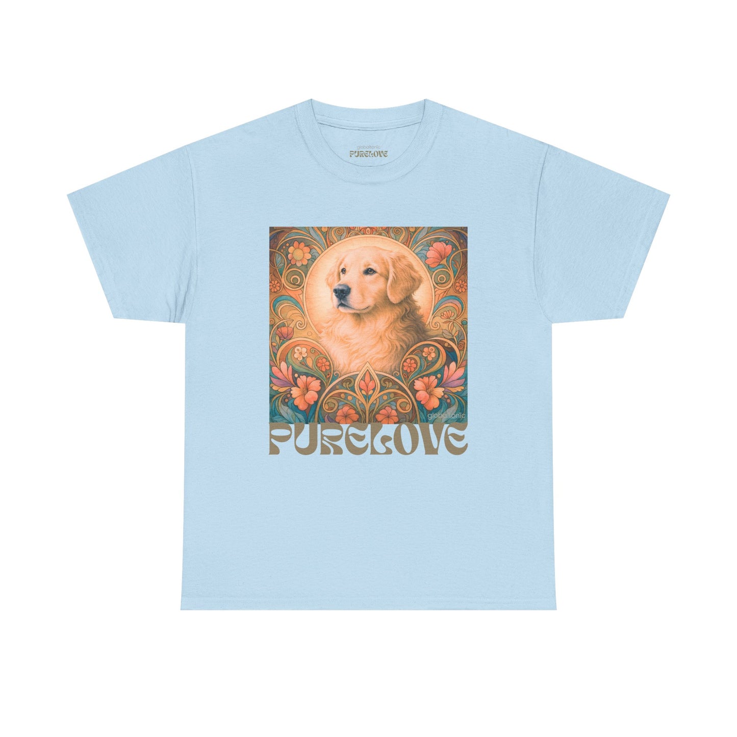 Golden Retriever Vintage Graphic T-shirt - Unisex Cotton Tee for Dog Lovers