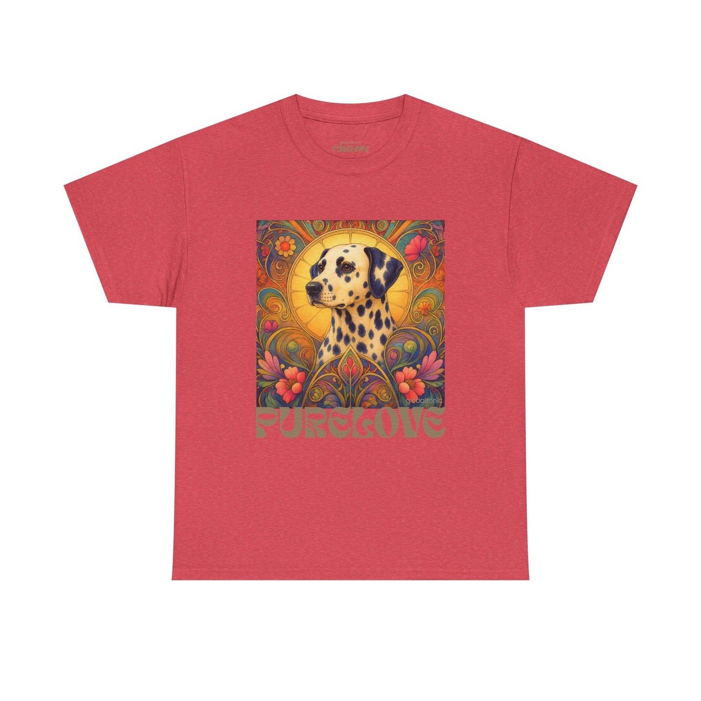 Dalmatian Vintage Graphic T-Shirt – Unisex Cotton Tee for Dog Lovers