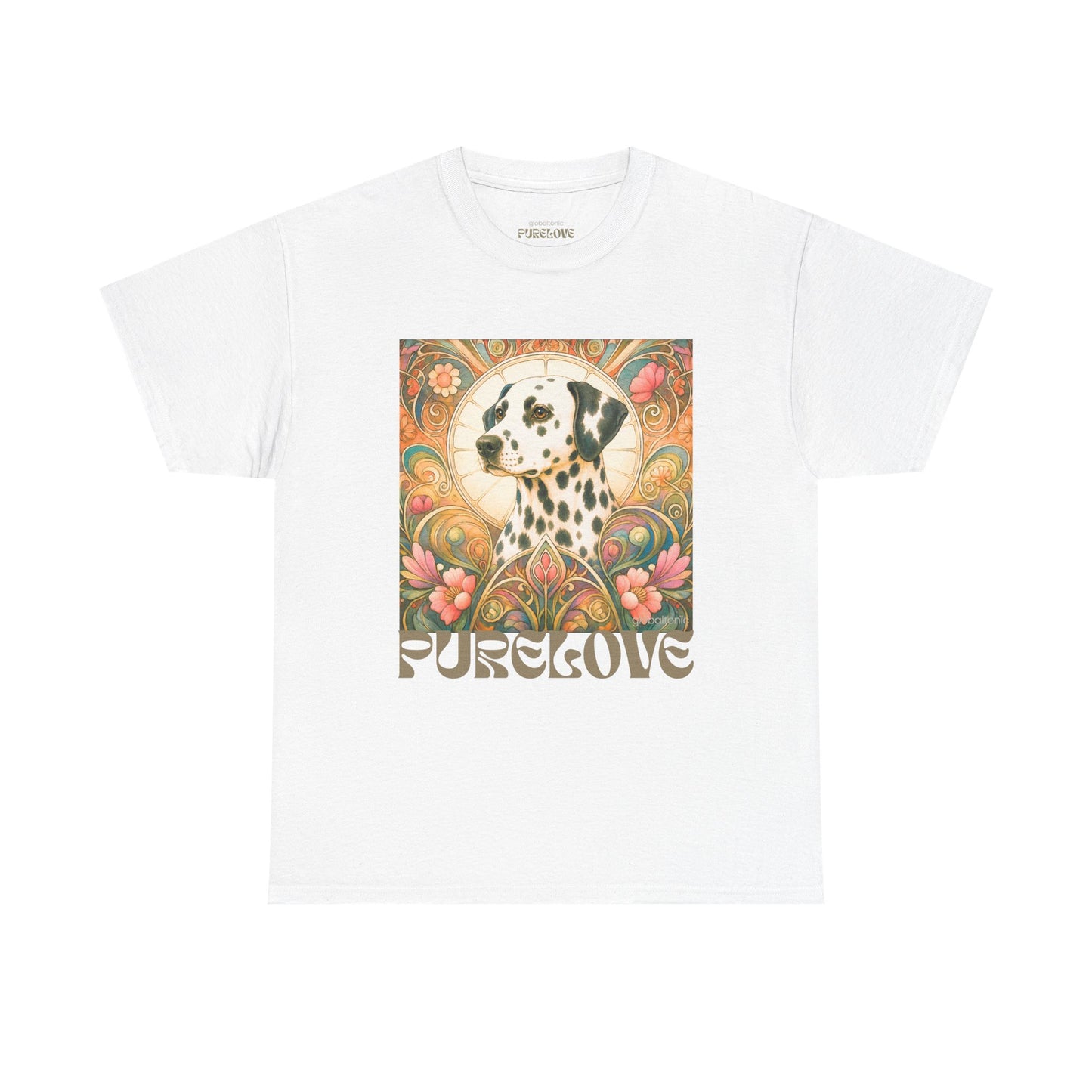 Dalmatian Vintage Graphic T-Shirt – Unisex Cotton Tee for Dog Lovers