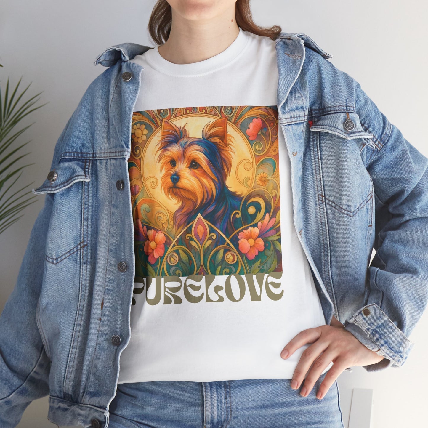 Australian Terrier Vintage Graphic T-Shirt – Unisex Cotton Tee for Dog Lovers