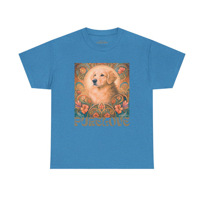 Golden Retriever Vintage Graphic T-shirt - Unisex Cotton Tee for Dog Lovers
