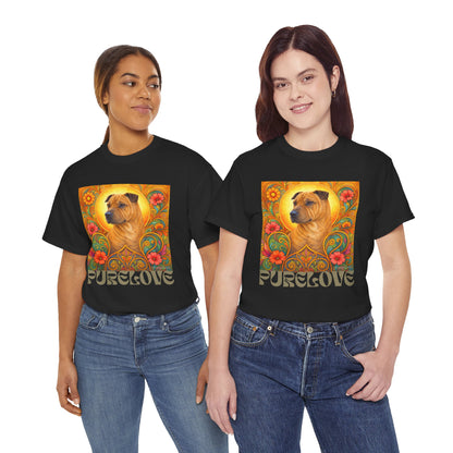 Shar Pei Vintage Graphic T-Shirt – Unisex Cotton Tee for Dog Lovers