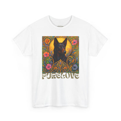 Black Kelpie Vintage Graphic T-Shirt – Unisex Cotton Tee for Dog Lovers