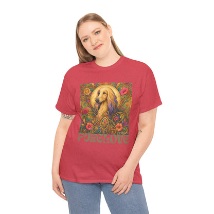 Afghan Vintage Graphic T-Shirt – Unisex Cotton Tee for Dog Lovers