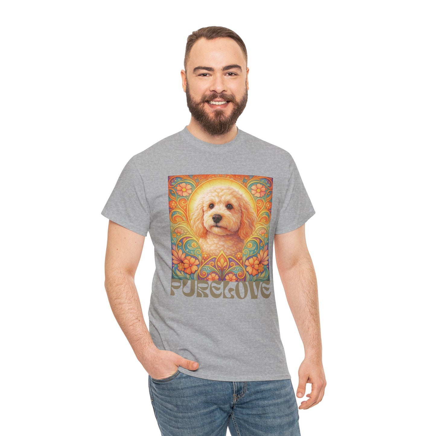 Goldendoodle (Groodle) Vintage Graphic T-Shirt – Unisex Cotton Tee for Dog Lovers