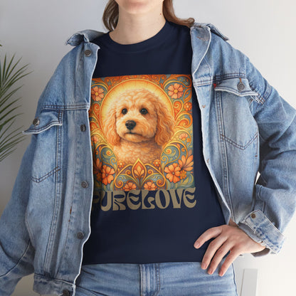 Goldendoodle (Groodle) Vintage Graphic T-Shirt – Unisex Cotton Tee for Dog Lovers