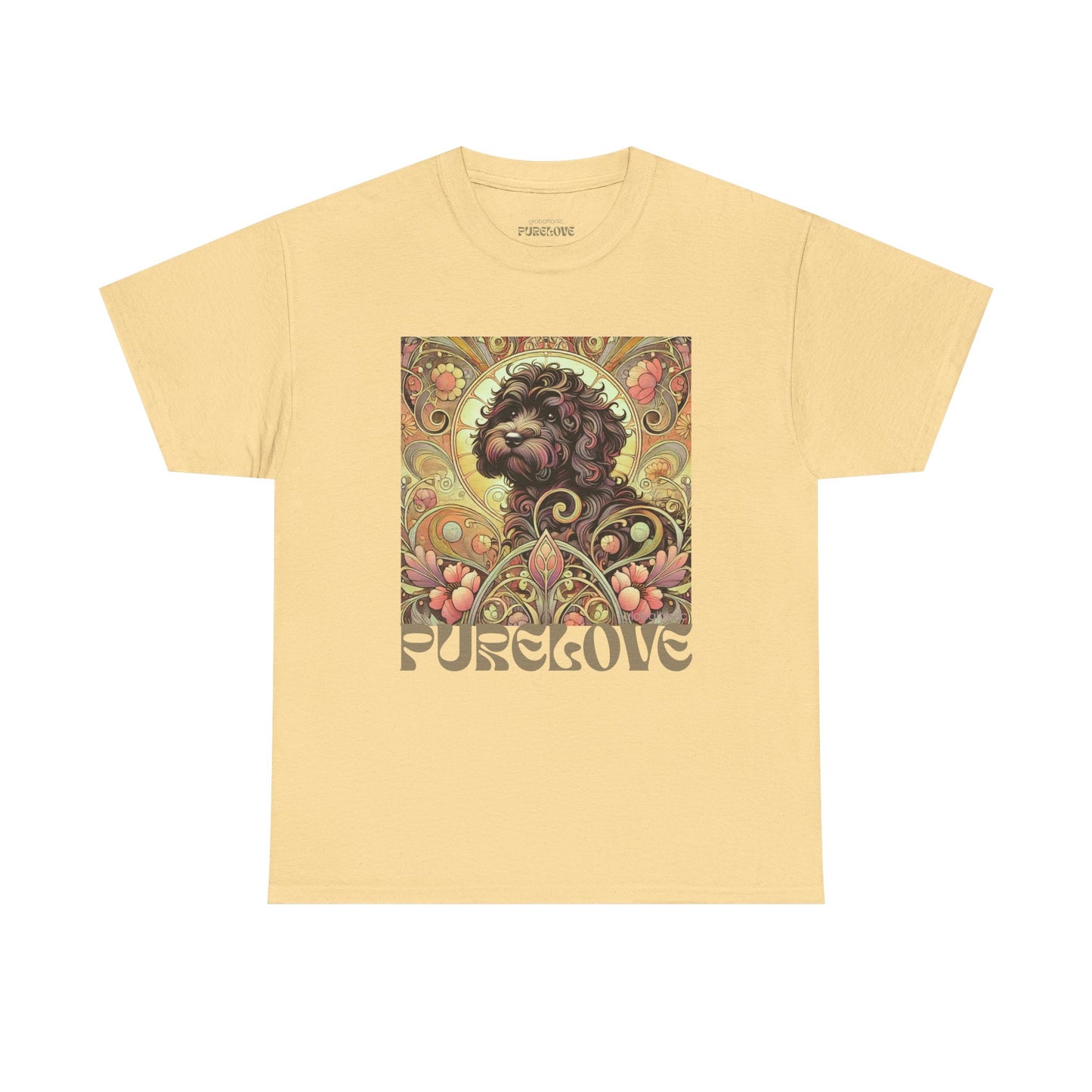Black Cavapoo (Cavoodle) Vintage Graphic T-Shirt – Unisex Cotton Tee for Dog Lovers