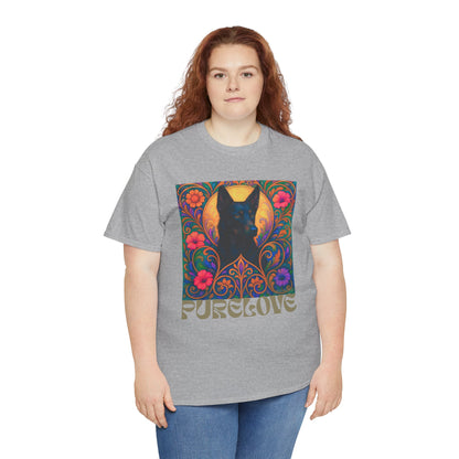 Black Kelpie Vintage Graphic T-Shirt – Unisex Cotton Tee for Dog Lovers