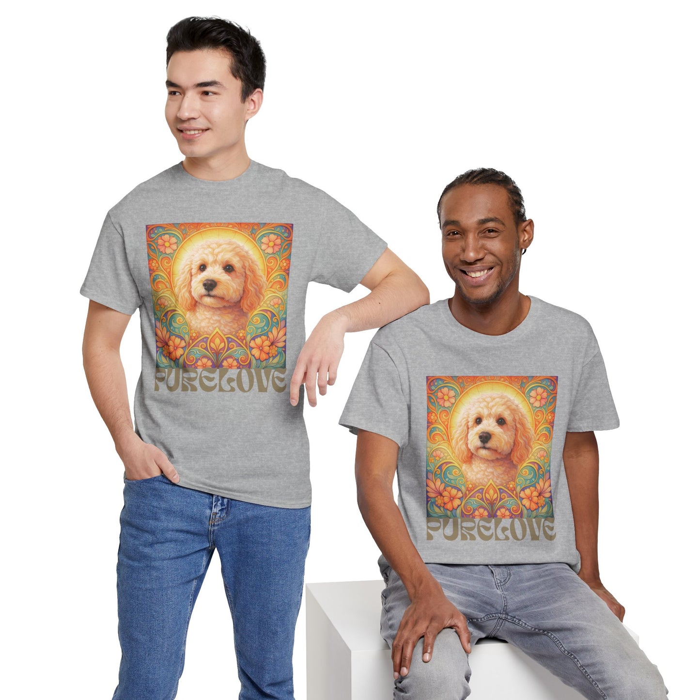 Goldendoodle (Groodle) Vintage Graphic T-Shirt – Unisex Cotton Tee for Dog Lovers