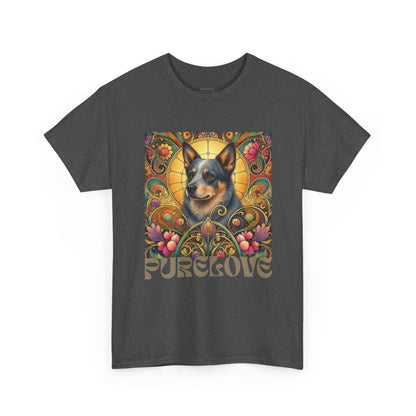 Australian Blue Heeler Vintage Graphic T-Shirt – Unisex Cotton Tee for Dog Lovers