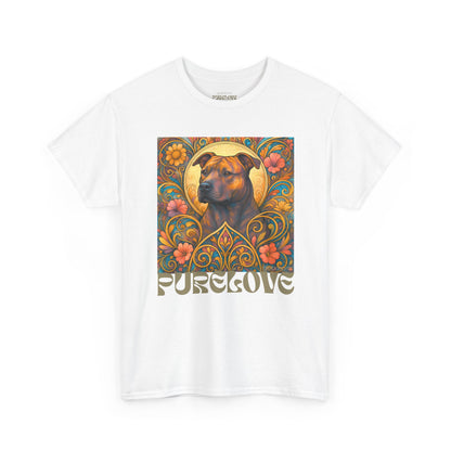 Staffy (Staffordshire) Bull Terrier Vintage Graphic T-Shirt – Unisex Cotton Tee for Dog Lovers