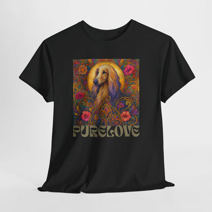 Afghan Vintage Graphic T-Shirt – Unisex Cotton Tee for Dog Lovers