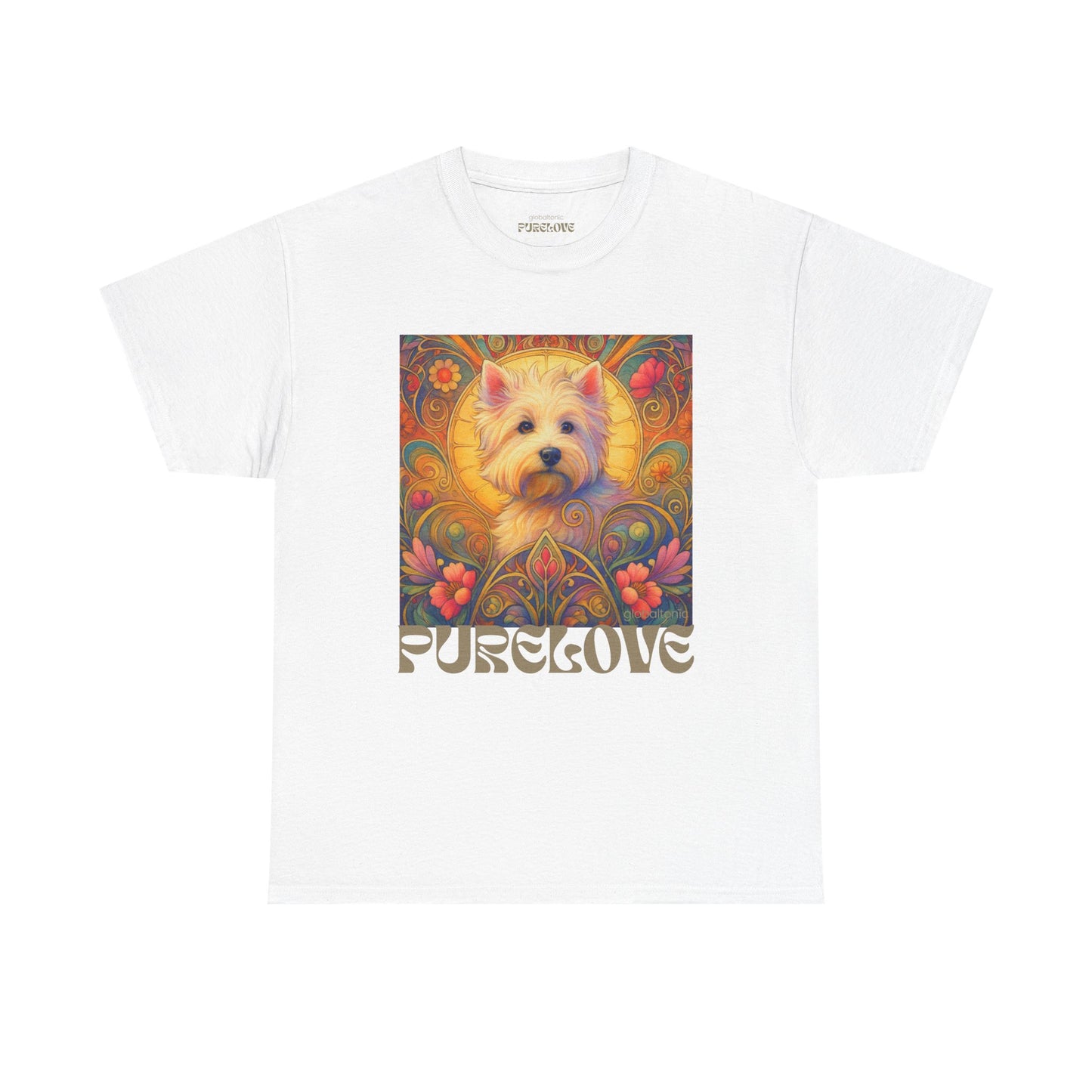 West Highland Terrier (Westie) Vintage Graphic T-Shirt – Unisex Cotton Tee for Dog Lovers