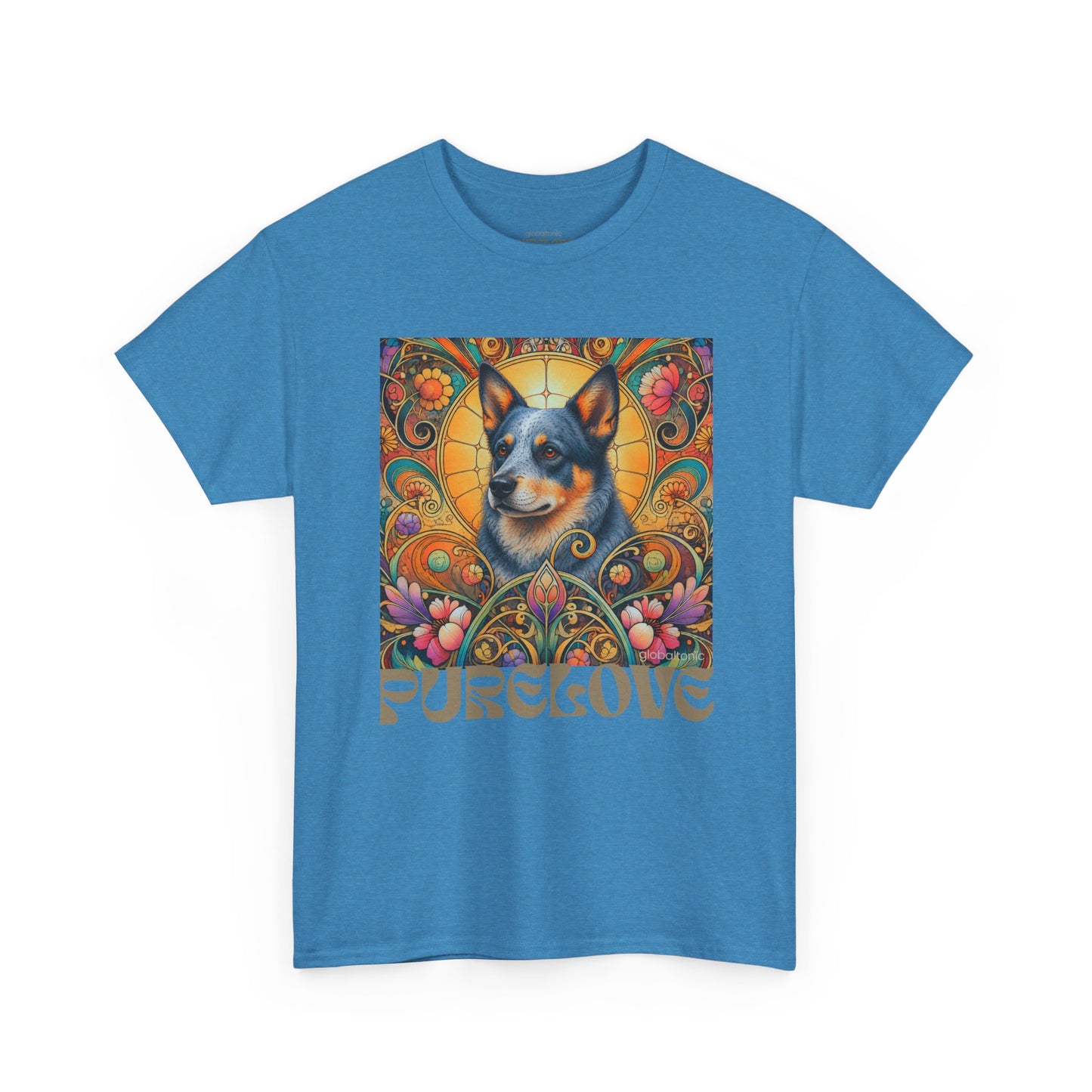 Australian Blue Heeler Vintage Graphic T-Shirt – Unisex Cotton Tee for Dog Lovers