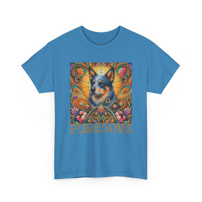 Australian Blue Heeler Vintage Graphic T-Shirt – Unisex Cotton Tee for Dog Lovers