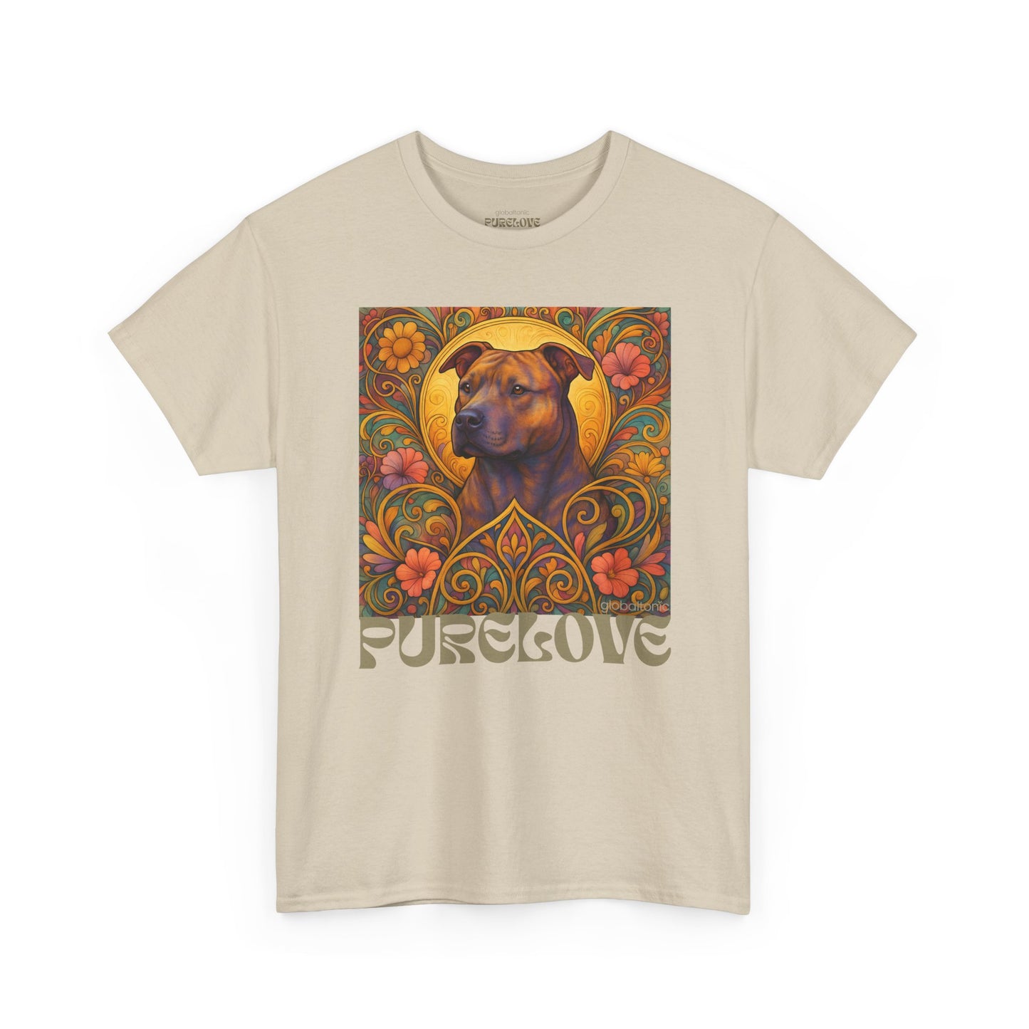 Staffy (Staffordshire) Bull Terrier Vintage Graphic T-Shirt – Unisex Cotton Tee for Dog Lovers