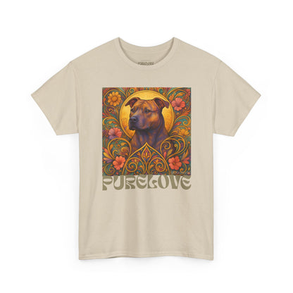 Staffy (Staffordshire) Bull Terrier Vintage Graphic T-Shirt – Unisex Cotton Tee for Dog Lovers