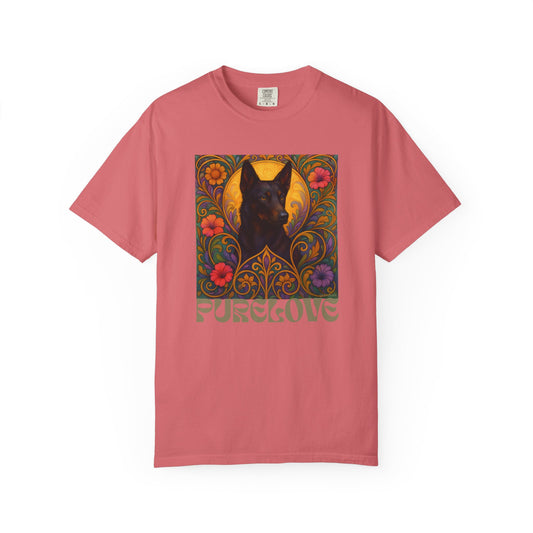 Black Kelpie Vintage Graphic T-Shirt – Unisex Cotton Tee for Dog Lovers
