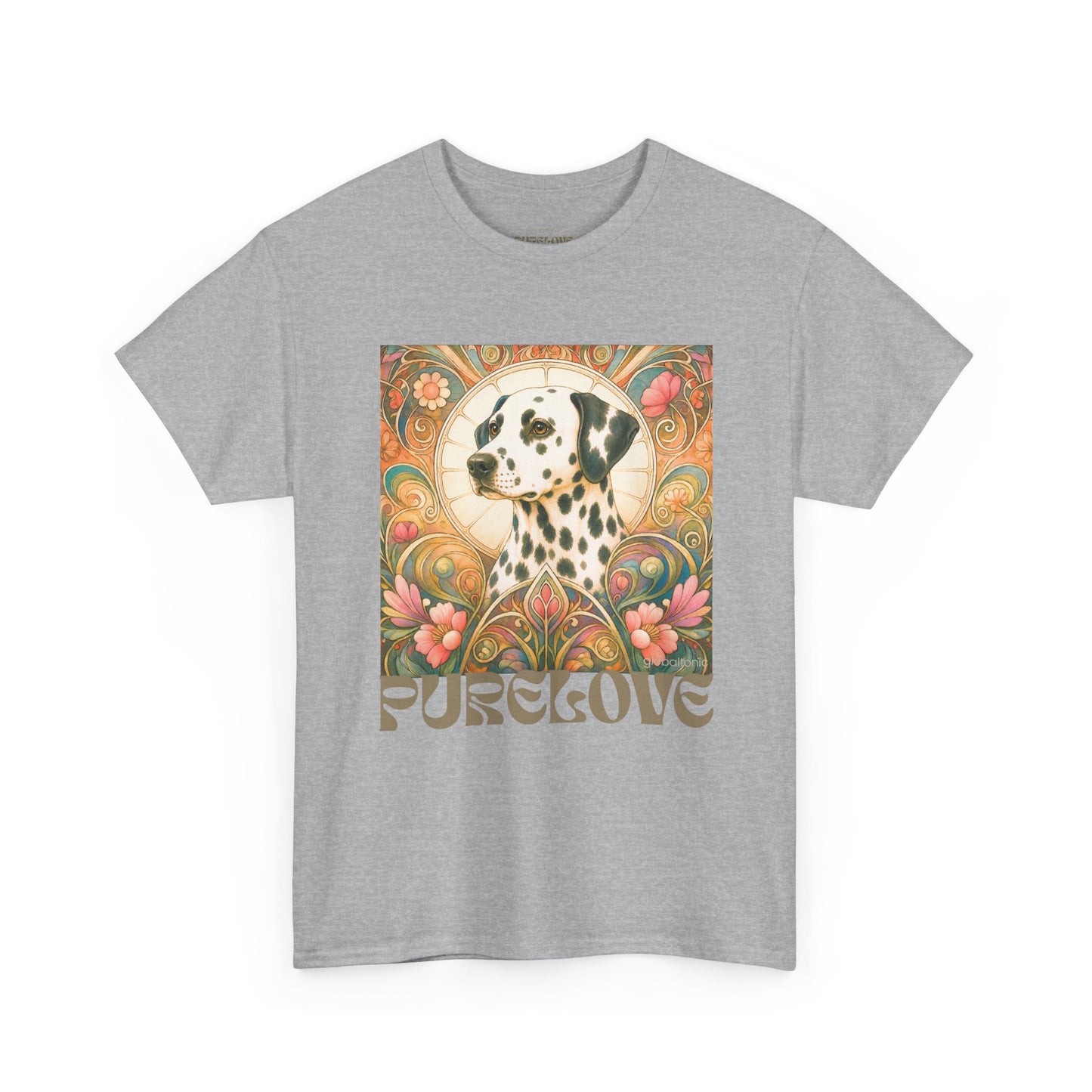 Dalmatian Vintage Graphic T-Shirt – Unisex Cotton Tee for Dog Lovers