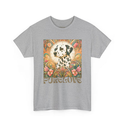Dalmatian Vintage Graphic T-Shirt – Unisex Cotton Tee for Dog Lovers