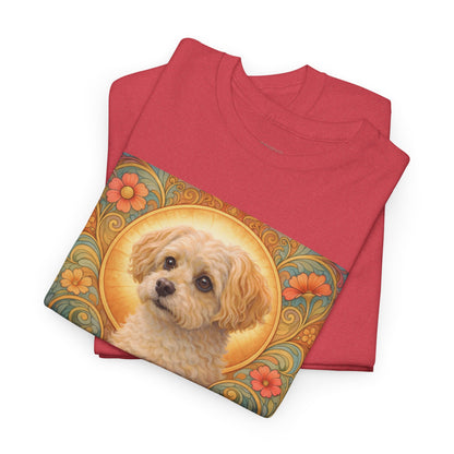Foxypoo (Foodle) Vintage Graphic T-Shirt – Unisex Cotton Tee for Dog Lovers