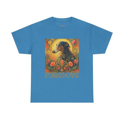 Borzoi Vintage Graphic T-Shirt – Unisex Cotton Tee for Dog Lovers