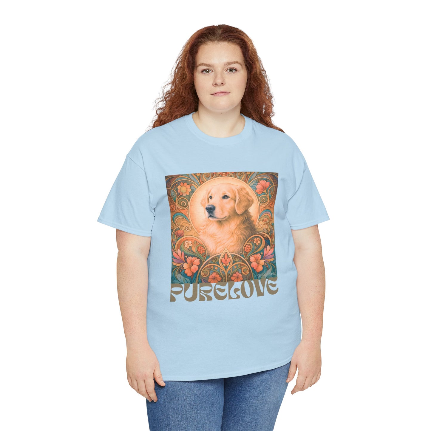 Golden Retriever Vintage Graphic T-shirt - Unisex Cotton Tee for Dog Lovers