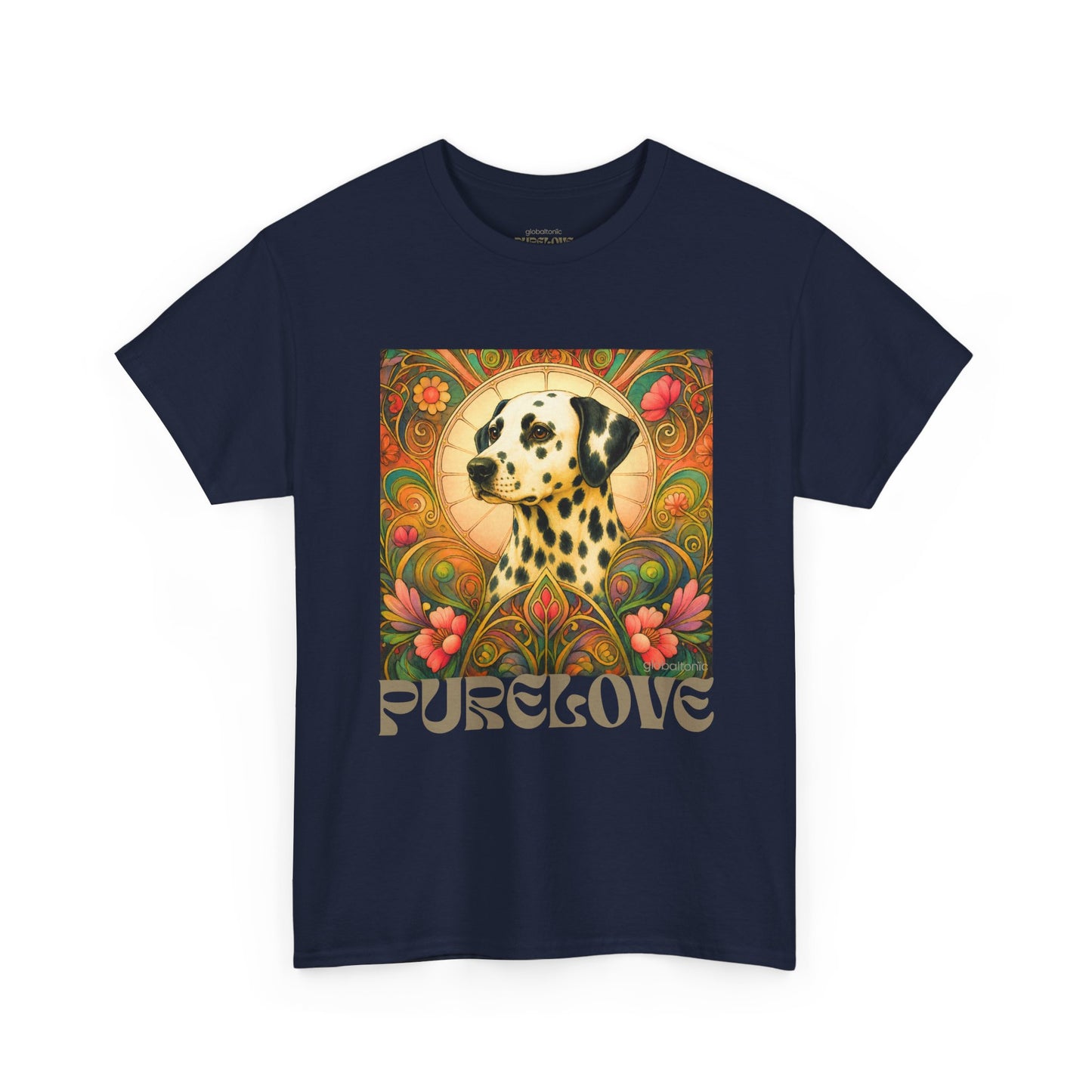 Dalmatian Vintage Graphic T-Shirt – Unisex Cotton Tee for Dog Lovers