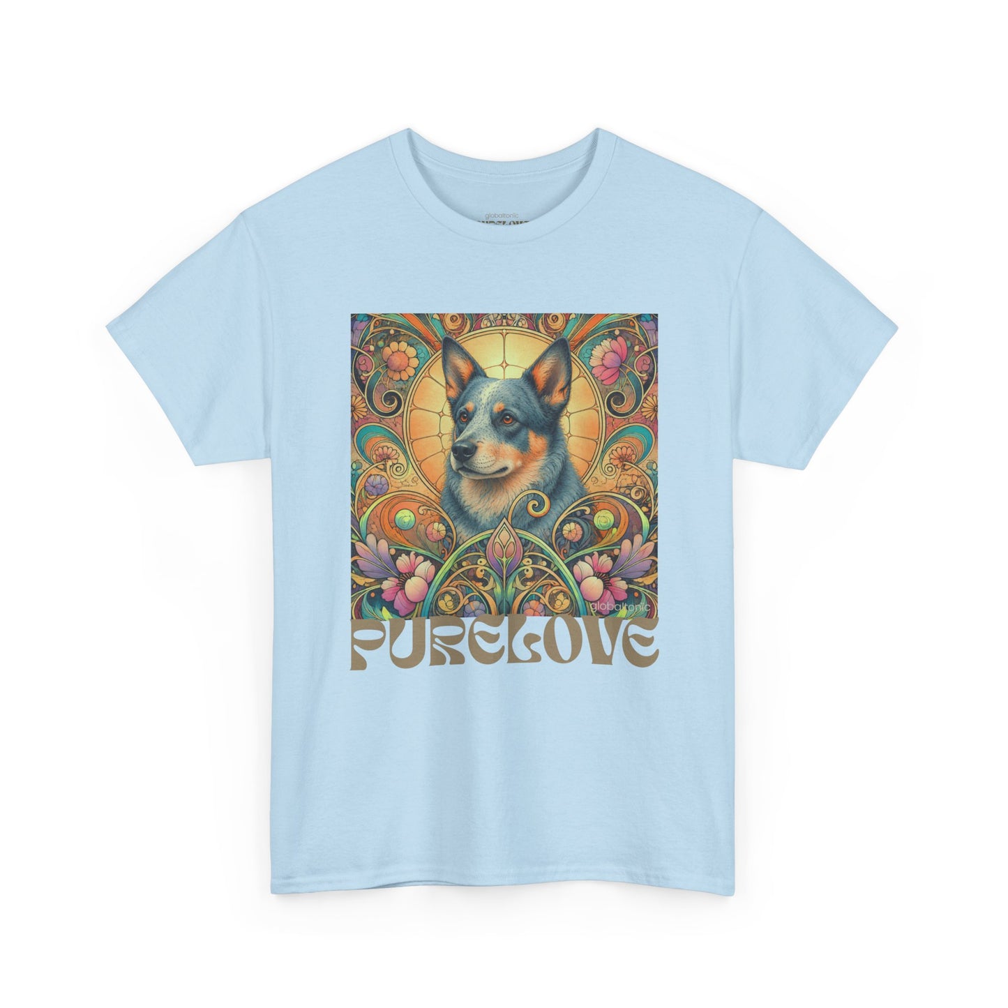 Australian Blue Heeler Vintage Graphic T-Shirt – Unisex Cotton Tee for Dog Lovers