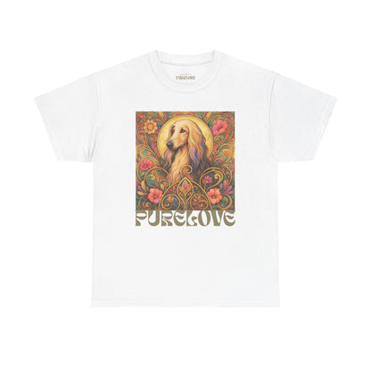 Afghan Vintage Graphic T-Shirt – Unisex Cotton Tee for Dog Lovers